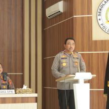 Wakapolda Lampung Berikan Pembekalan Siswa Diktuk Bintara Polri TA 2023