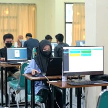 Unila Menggelar UTBK Mandiri Hari Pertama Untuk Empat Jalur