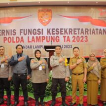 Irwasda Buka Rakernis Sekretariat Umum Polda Lampung Tahun 2023