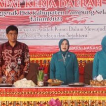 TP PKK Kabupaten Lampung Selatan Gelar Rapat Kerja Daerah