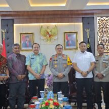 Kapolda Lampung Irjen Pol Helmy Santika Terima Audiensi BPN Provinsi Lampung