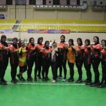 Tim Bola Voli Putri Lampung Raih Perunggu PORNAS KORPRI XVI di Semarang