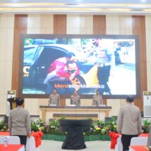 Polda Lampung Melaksanakan Gelar Operasi TW II 2023, Tekan Angka Kriminalitas