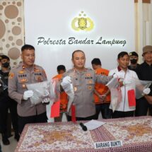 Tangkap Bapak dan Anak, Polresta Bandar Lampung Ungkap Kasus Pembunuhan di Jalan Pekon Ampai Teluk Betung Timur