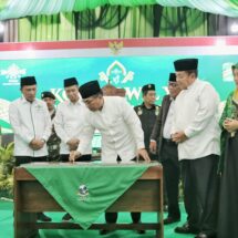 Dibuka Ketua Umum PBNU K.H. Yahya Cholil Staquf, Gubernur Arinal Hadiri Konferwil XI NU Lampung