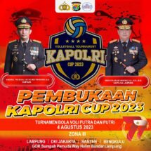 Volley Ball Kapolri Cup 2023, Polda Lampung Siap Juara