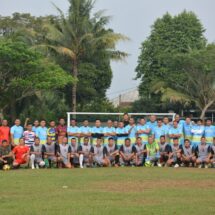Melalui Sepak Bola Korem 043/Gatam Jalin Sinergitas Bersama Dispora Pemprov Lampung