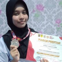 Chindy Fadilah Putri, Siswi SMA IT Daarul Ilmi RaihJuara 2 Kata Perorangan Junior 2023