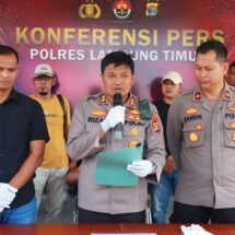 Nekat Melawan Saat Ditangkap, Pencuri Sapi di Lampung Timur Diberikan Tindakan Tegas Terukur Oleh Polisi