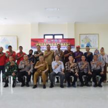 Polresta Bandar Lampung Gelar Rakor Pembentukkan Kampung Tangguh Bebas Dari Narkoba