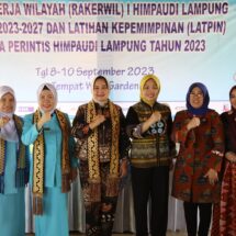 Bunda PAUD Riana Sari Arinal Buka Rakerwil I Himpaudi Lampung