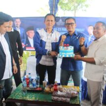 Sederhana Bermakna, HUT Partai Demokrat Ke 22 Bertepatan Dengan Hari Lahir SBY di Desa Ruguk Ketapang