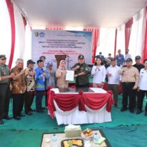 Gubernur Arinal Tandatangani Prasasti Hibah Tanah 150 Hektare di Kotabaru Untuk Pengembangan Kampus II Unila