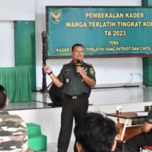 Siapkan Kader Warga Terlatih, Korem 043/Gatam Gelar Pembekalan Kepada Generasi Muda