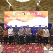 Jelang Pemilu 2024 Polda Lampung Bersama Forkopimda Gelar Apel Sinergitas 6 Pilar Se Provinsi Lampung