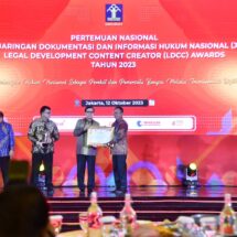 Sekwan DPRD Provinsi Lampung Kembali Raih Penghargaan, Prestasi JDIH Ke Empat Tingkat Nasional 2023