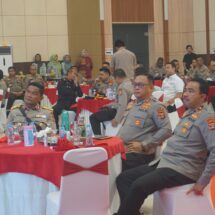 Sertijab Irwasda Sekaligus Purna Tugas Brigjen Pol (Purn) Sustri Bagus Dihantarkan Kapolda Lampung Beserta Seluruh Personil