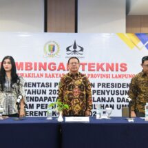 Ketua DPRD Mingrum Gumay Buka Bimtek Terkait Perpres Nomor 53 Tahun 2023 di Jakarta