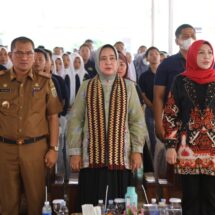 Riana Sari Arinal Buka Penyuluhan Pencegahan Penyalahgunaan Narkoba Kerja Sama LKKS dan Dinsos Lampung di SMKN 2 Kotabumi