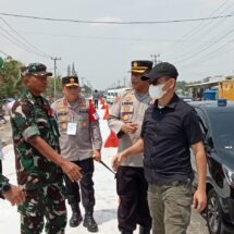 Danrem 043/Gatam Dampingi Pangdam II/Sriwijaya Amankan Rangkaian Kunker Presiden Joko Widodo di Lampung