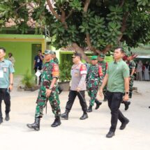 Kapolda Lampung Irjen Pol Helmy Santika, Danrem 043/Gatam dan Pangdam II/Sriwijaya Amankan Rangkaian Kunker Presiden Jokowi di Lampung