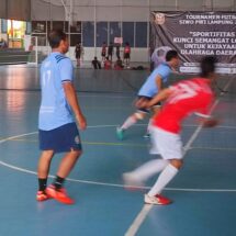 Tim Polda Lampung Menang, Eksebisi PWI VS Polda Tandai Laga Futsal Dimulai