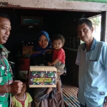 Kunjungi Anak Stunting, Babinsa Koramil Kedaton Berikan Pesan Inspiratif Bagi Orang Tua