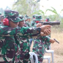 Asah Kemampuan Prajurit, Kodim 0410/KBL Menggelar Latbak Jatri Triwulan IV 2023