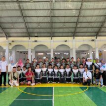 HUT Korpri Ke 52 Meriah, Biro Umum Setdaprov Lampung Raih Juara I di Ajang Futsal VS RSBNH