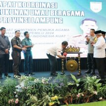 Perkuat Wujudkan Pemilu 2024 Indonesia Kuat, Gubernur Arinal Buka Rakor FKUB Se-Provinsi Lampung Tahun 2023