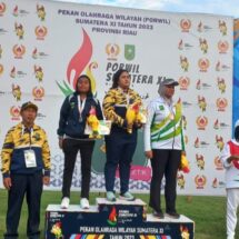 Porwil Sumatera XI di Riau, Hari Pertama Lampung Raih 3 Medali Emas dan 1 Perak