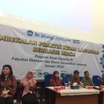 Perdana, Program Studi D3 FEB Unila Berikan Pembekalan Mahasiswa