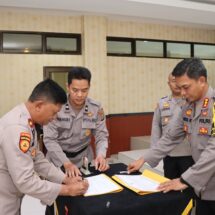 Polresta Bandar Lampung Gelar Sosialisasi DIPA dan Penandatanganan Pakta Integritas
