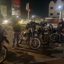 Antisipasi Geng Motor, Tawuran dan C3, Polda Lampung Gencar Lakukan Patroli