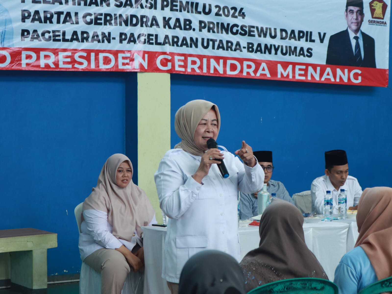 Wakil Ketua DPRD Elly Wahyuni: Partai Gerindra Pro Aktif Jemput Masyarakat yang Belum Mencoblos Sebelum TPS Tutup