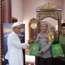 Safari Jumat Keliling, Upaya Polresta Bandar Lampung Jaga Kondusifitas Jelang Pemilu 2024