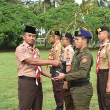 Danrem 043/Gatam Membuka Persami Pramuka Saka Wira Kartika Tahun 2024