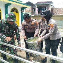 Sambut Peringatan Isra Miraj dan Imlek, TNI-Polri di Bandar Lampung Gelar Bhakti Religi