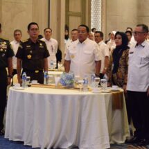 Kasrem 043/Gatam Apresiasi Kinerja BPJN Lampung pada Serah Terima Operasional Paket Inpres Jalan Daerah