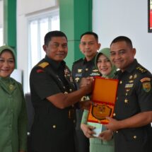 Brigjen TNI Iwan Ma’ruf Zainudin Pimpin Sertijab Tiga Dandim Jajaran Korem 043/Gatam