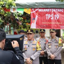 Pemungutan Suara Ulang di 6 TPS Berjalan Aman dan Kondusif, Kapolda Lampung: Berkat Kerja Keras Seluruh Pihak