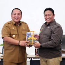Gubernur Arinal Terima Kunjungan Kerja Wagub Kalimantan Tengah Edy Pratowo