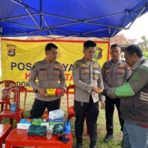 Polda Lampung Buka Posko Kesehatan Bagi Korban Banjir