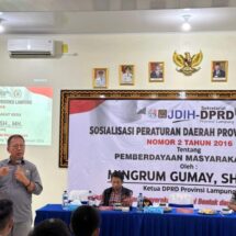 Ketua DPRD Mingrum Gumay Serap Aspirasi Pemuda Karang Taruna di Kalirejo