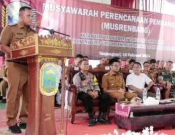 RKPD 2025, Bupati Nanang Ermanto Buka Musrenbang Kecamatan Tanjung Sari