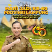 Hari Jadi Ke-60 Provinsi Lampung