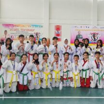 Club Satlas Boyong 25 Medali Kejuaraan Taekwondo Master Amril Yusam Cup III Tahun 2024