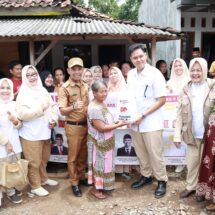 Pira Gerindra Lampung Bantu Korban Banjir di Way Ratai