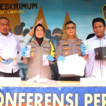 Ditreskrimum Polda Lampung Berhasil Ungkap Kasus Peredaran Uang Palsu