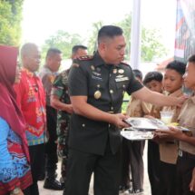 Tingkatkan Gizi Murid, Program Dapur Masuk Sekolah Kodim 0410/KBL Sasar Sekolah Dasar Tanjung Raya